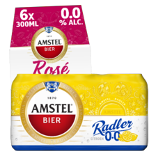 Amstel Radler 0.0% of Rosé 0.0%